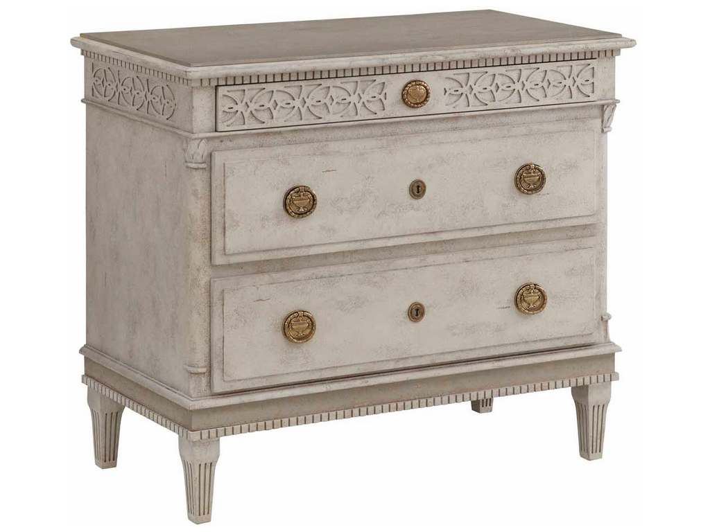 Modern History MH1097F01 Small Gustavian Bedside Chest Modern History MH1097F01 Small Gustavian Bedside Chest