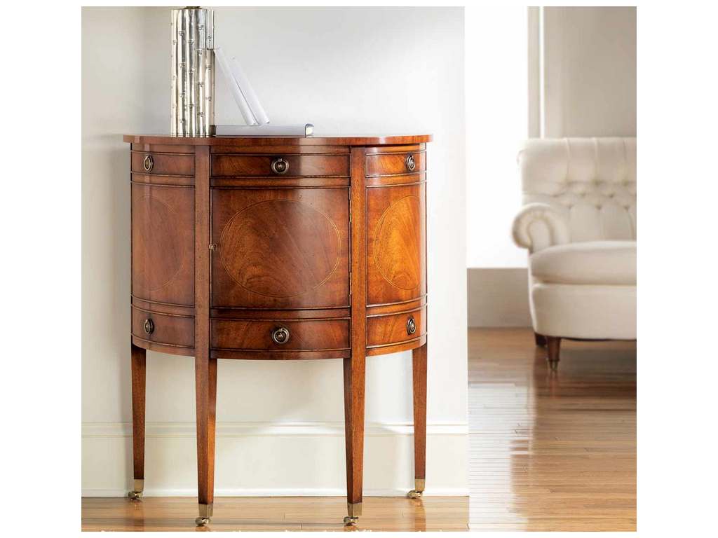 Modern History MH196F01  Georgian Half Round Cabinet