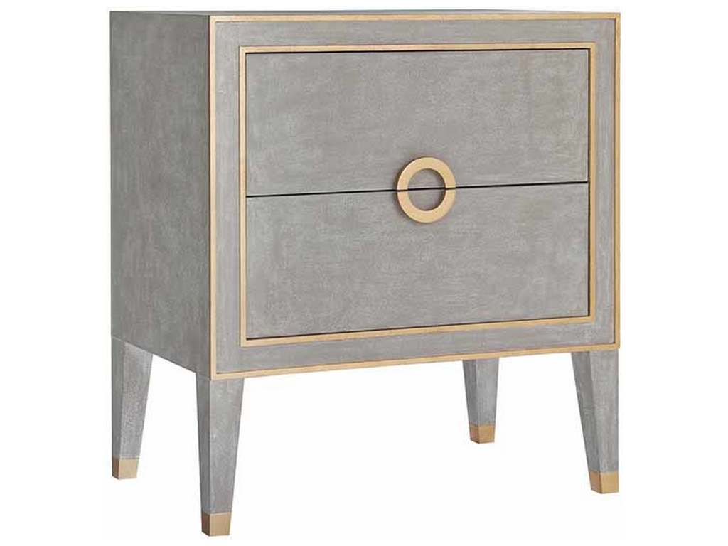 Modern History MH438F03  Retro Nightstand Antique Grey