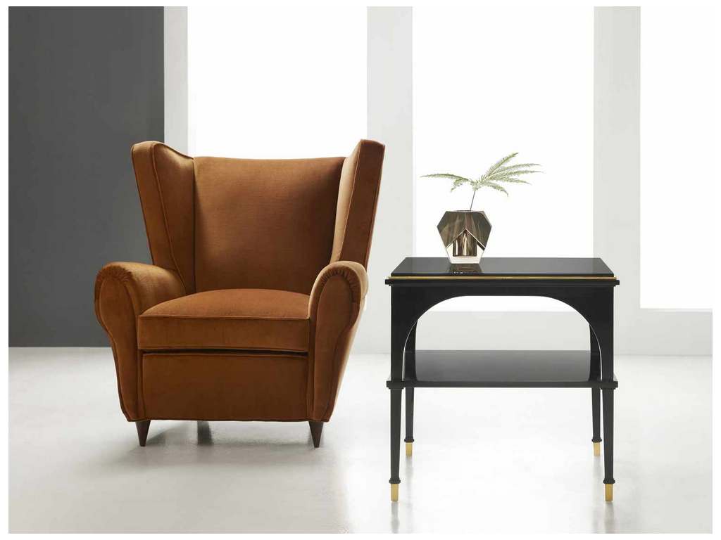 Modern History MH577F02  Classical End Table Ebony