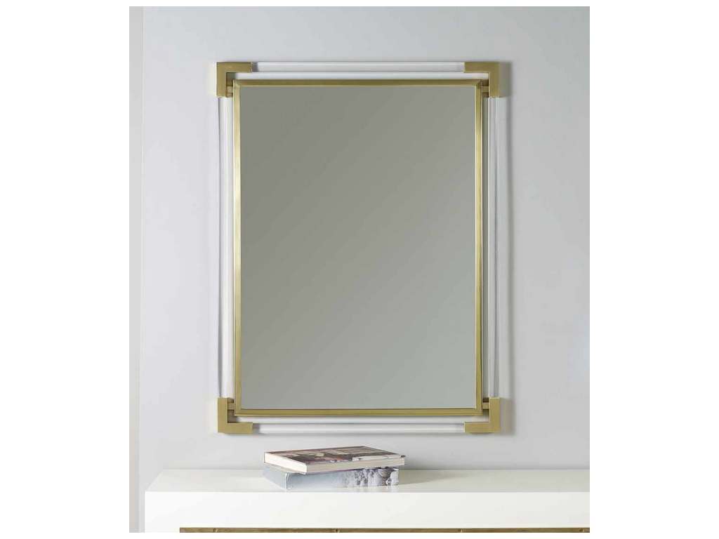 Modern History MH701F01  Brass Mirror With Plexi
