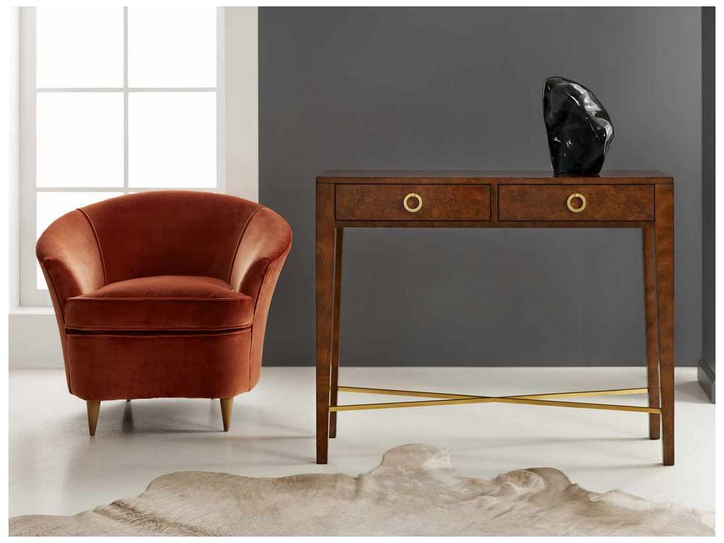 Modern History MH718F02 Small Modernist Console Burl Modern History MH718F02 Small Modernist Console Burl