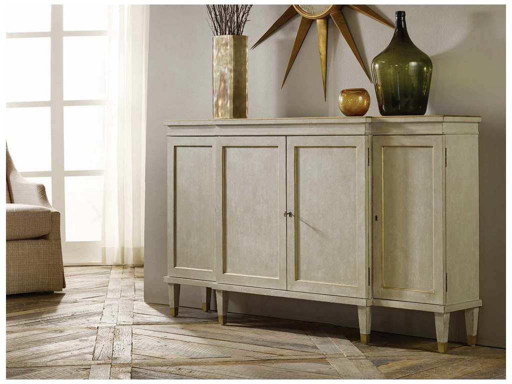 Modern History MH722F01  Gustavian Breakfront Cabinet