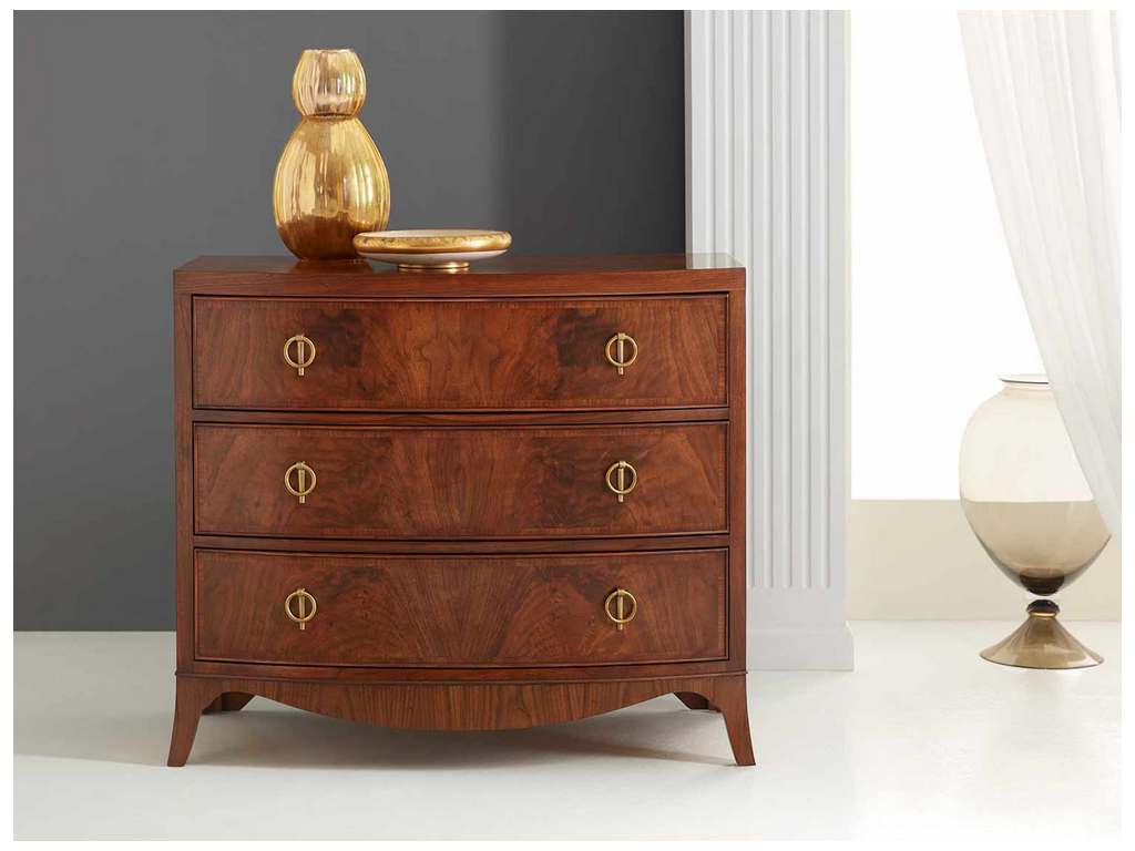 Modern History MH916F01  Medium Bowfront Chest
