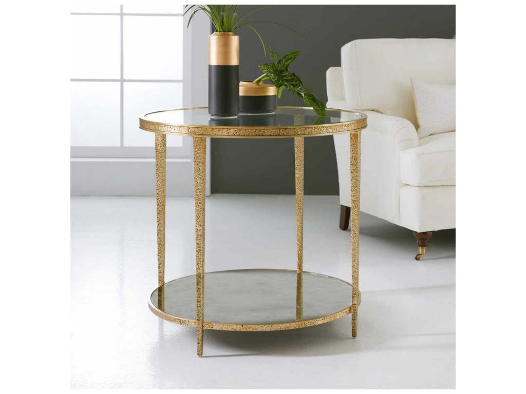 Modern History MH996F03 Sculpture Round Table Antique Brass Modern History MH996F03 Sculpture Round Table Antique Brass