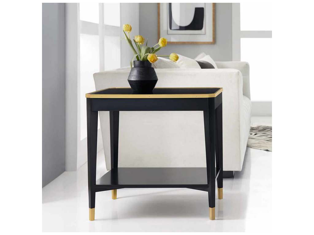 Modern History MH1151F02 Wilson End Table Ebony Modern History MH1151F02 Wilson End Table Ebony