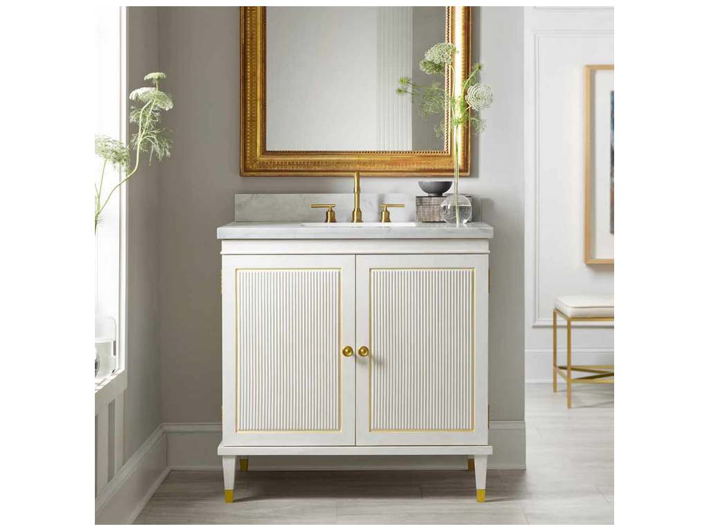 Modern History MHV-003  Sweedish Reeded Vanity