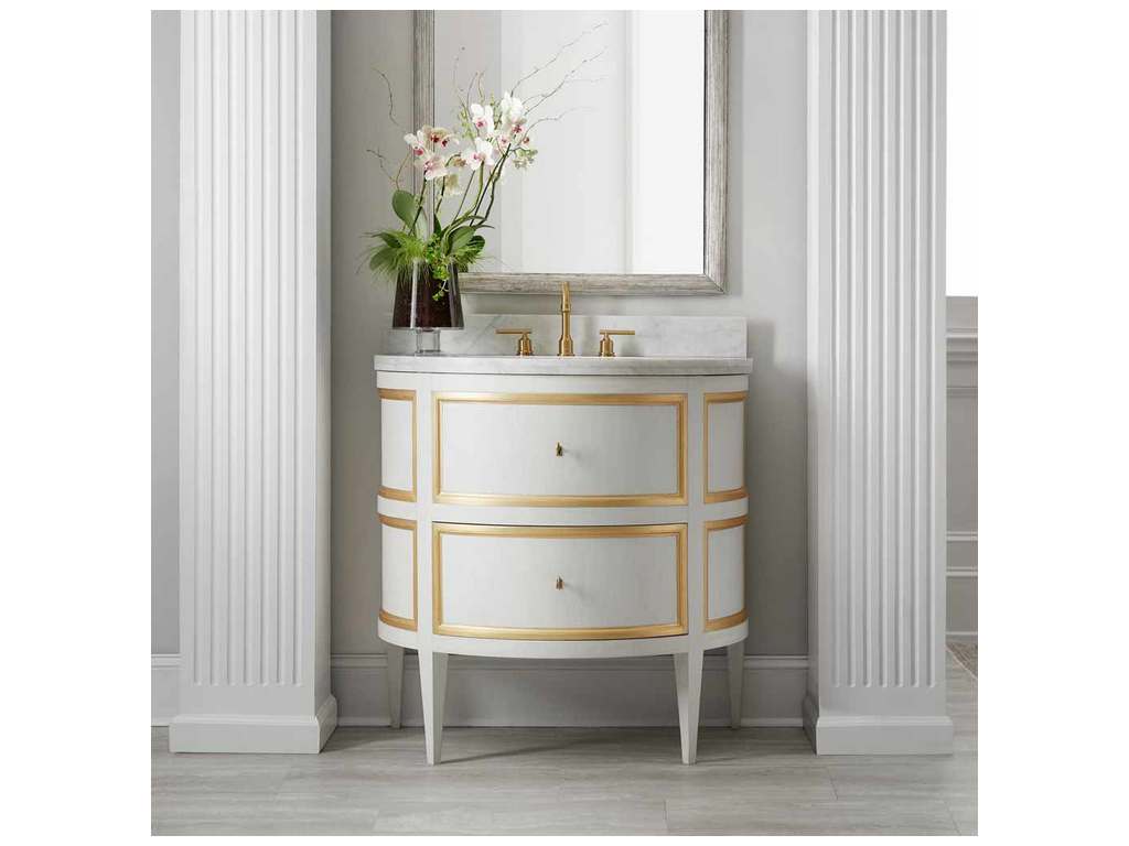 Modern History MHV-004  Covington Half Round Vanity
