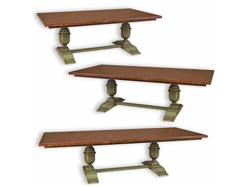 Old Biscayne Designs 5056A  Corina Trestle Dining Table