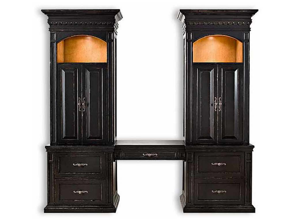 Old Biscayne Designs 1723B  Opt 3 Dominique Wall Unit