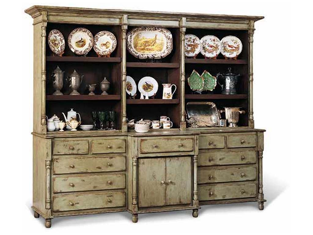 Old Biscayne Designs Fitzgerald Library China Display