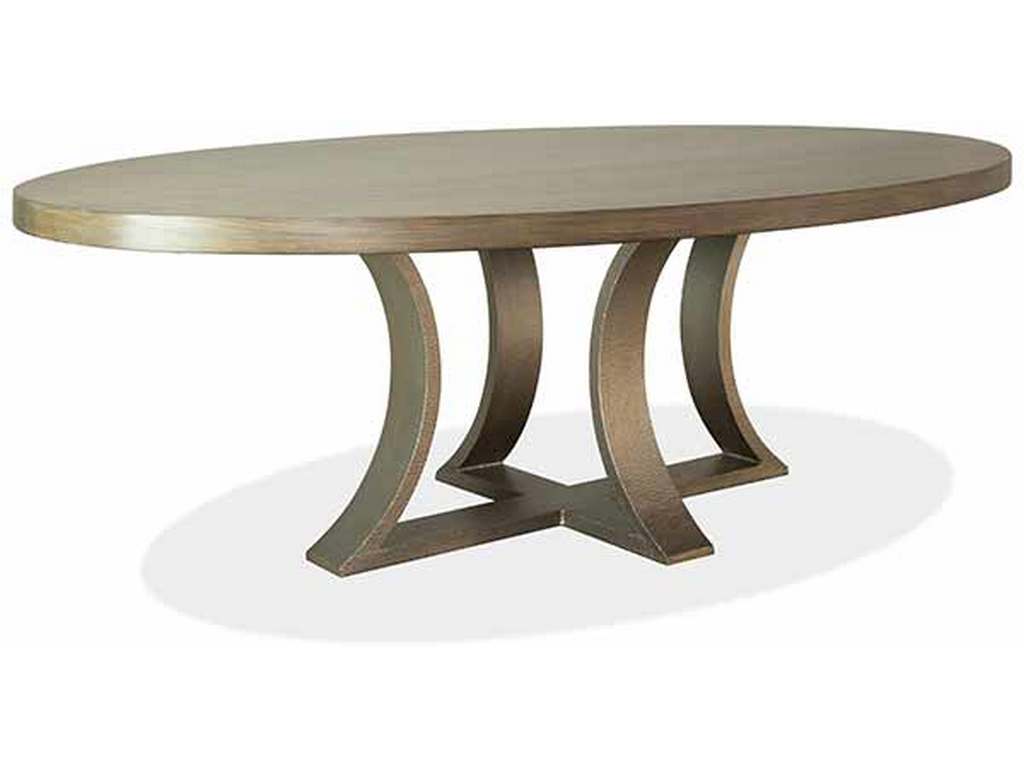 Old Biscayne Designs 20169  Flynne Oval Dining Table