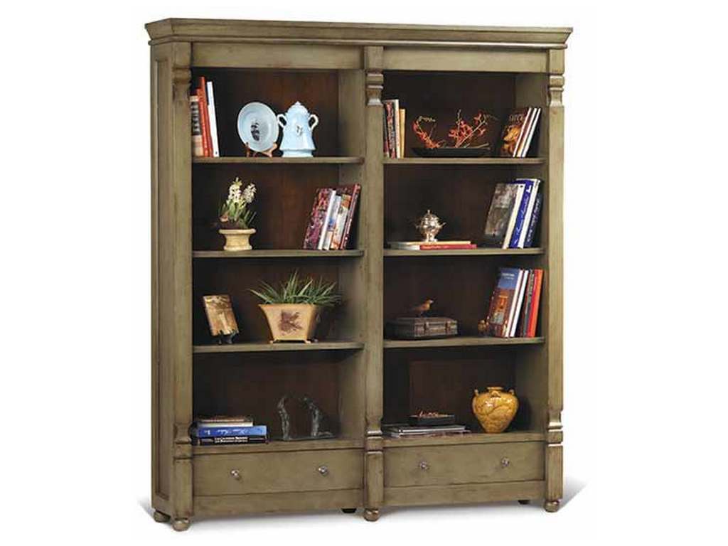 Old Biscayne Designs 3314  Olga Double Bookcase