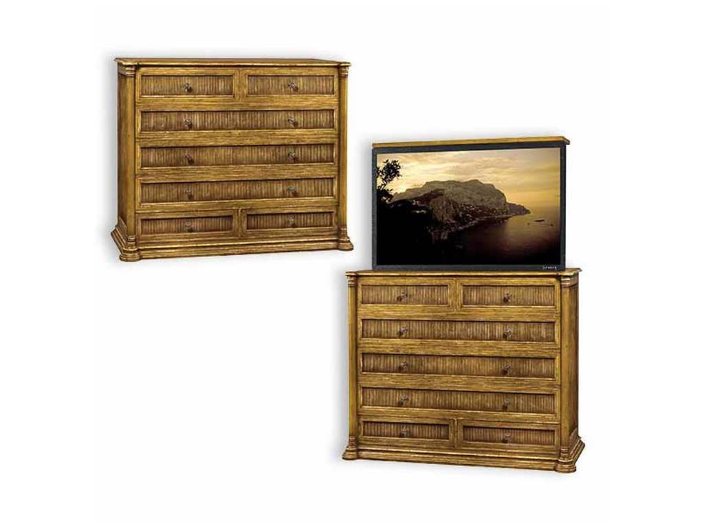 Old Biscayne Designs 7182B  Samantha Chest with TV Lift