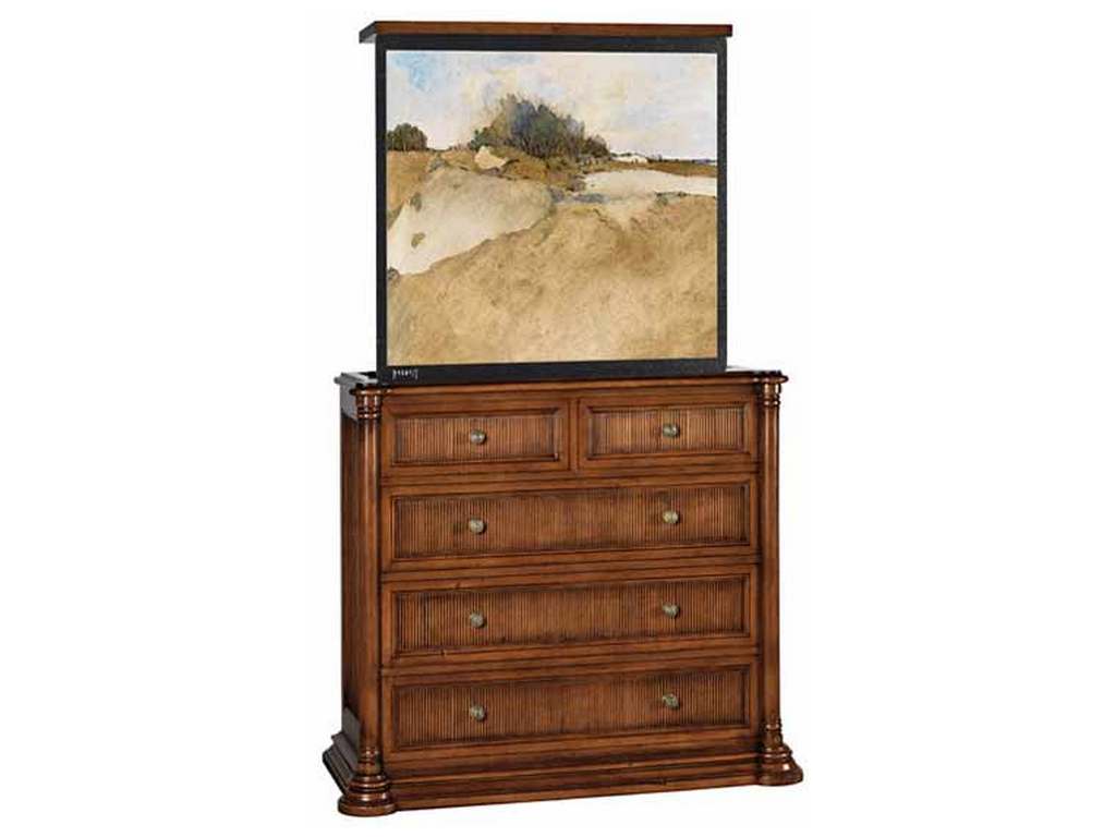 Old Biscayne Designs 3323  Samantha Chest with TV Unit