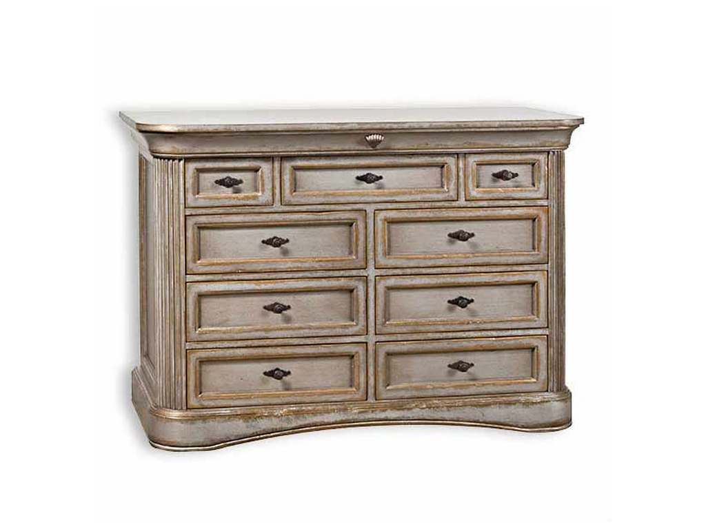 Old Biscayne Designs Serena  Chest with Louie XV Pullers