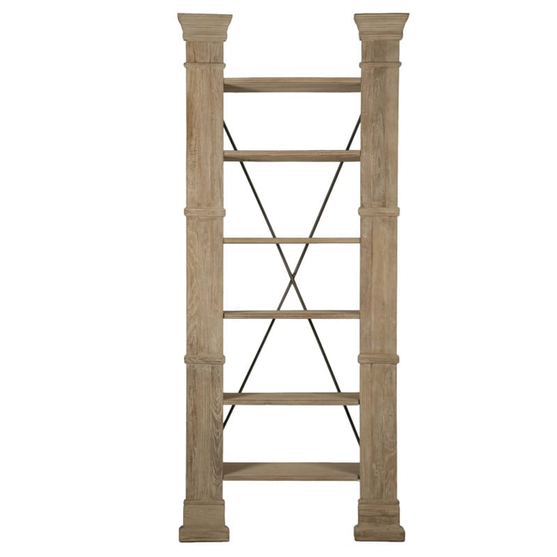 Essentials For Living 8054 Bella Antique Parisian Bookshelf