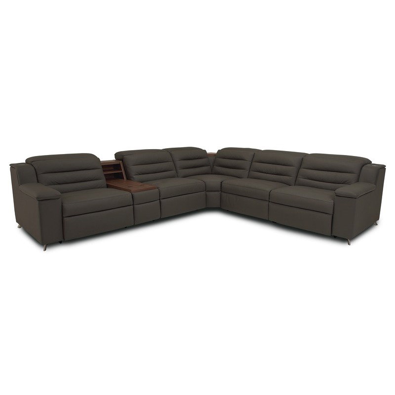 Palliser 44012 Lotus Leather Sectional