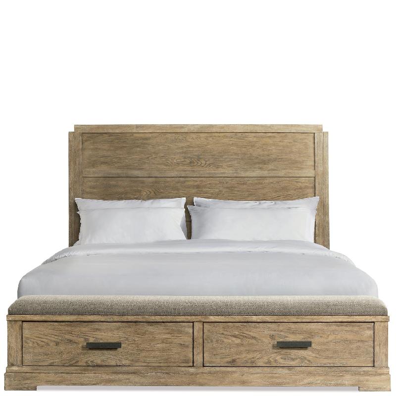 Riverside 18670 Milton Park Queen Panel Storage Bed