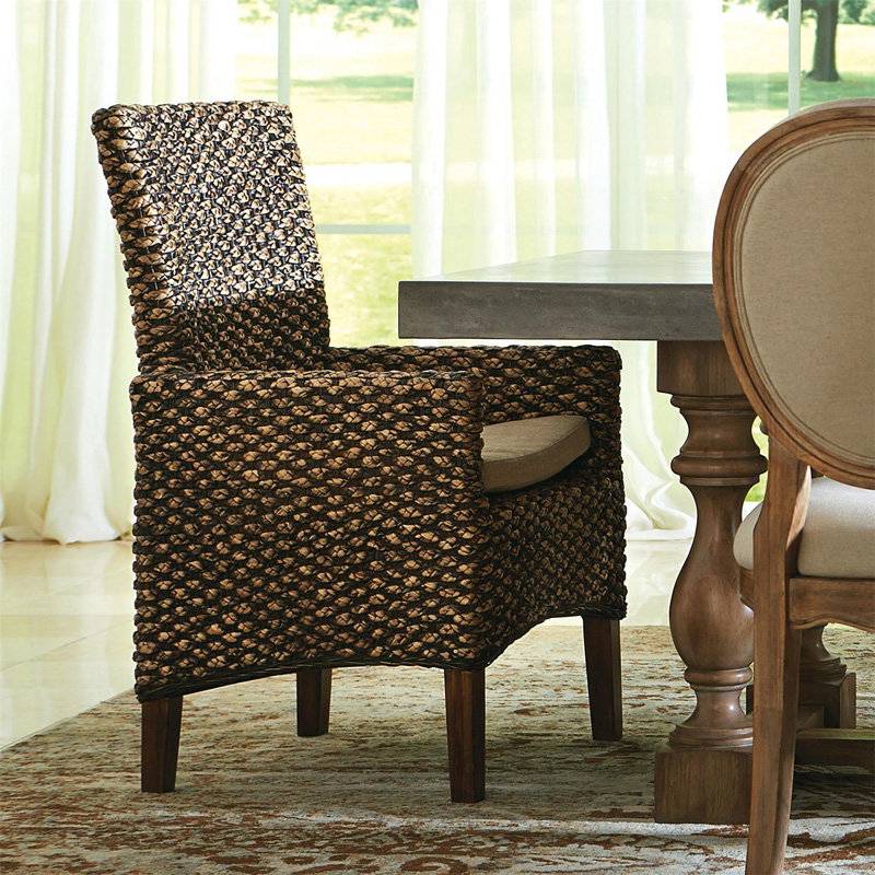 Riverside 36966 Mix N Match Woven Leaf Arm Chair