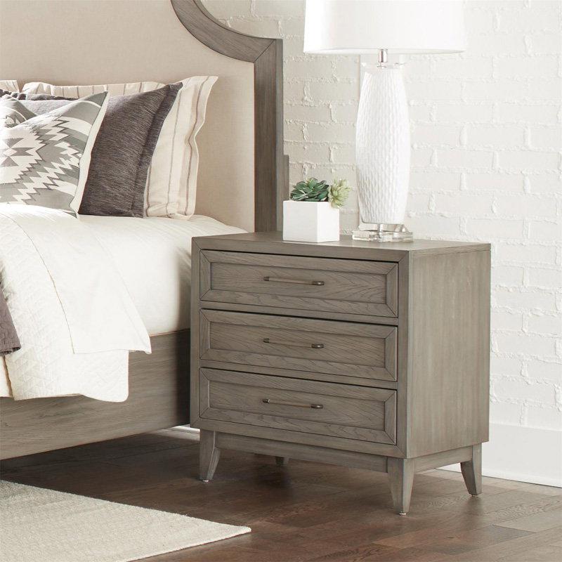 Riverside 46169 Vogue Three Drawer Nightstand Riverside 46169 Vogue Three Drawer Nightstand