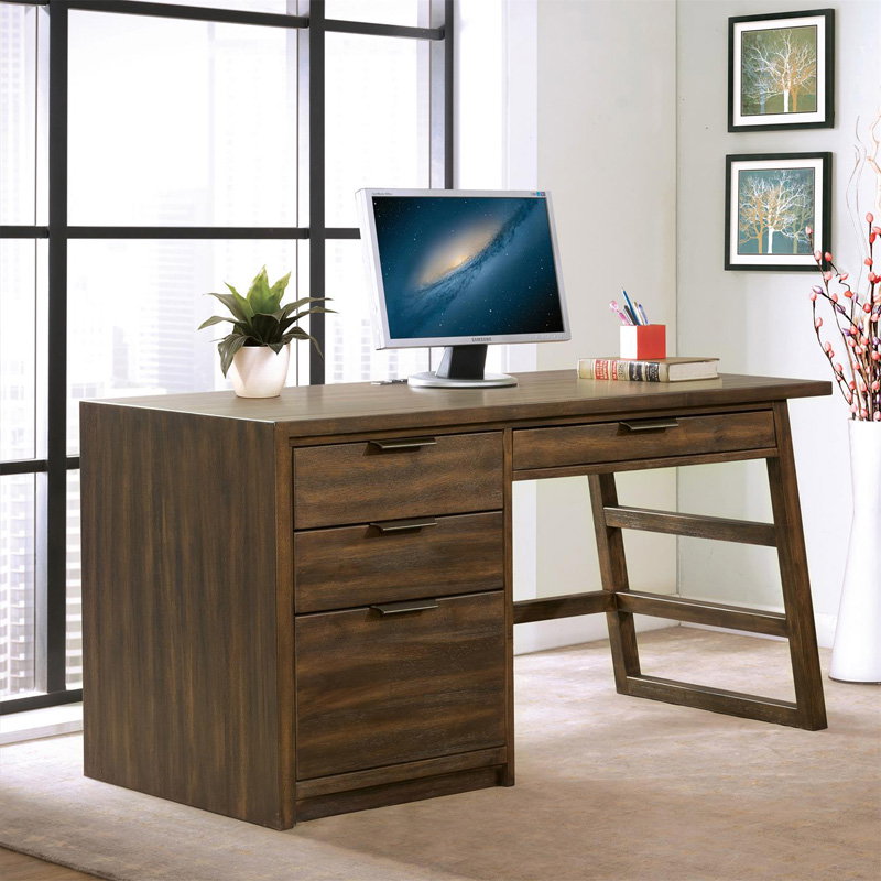 Riverside 28030 Perspectives Single Pedestal Desk