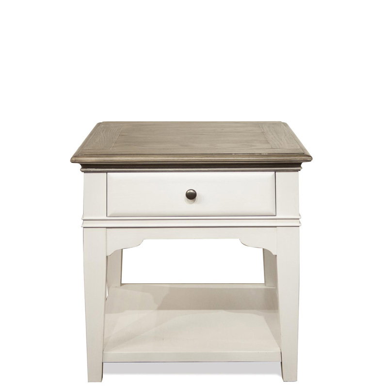 Riverside 59508 Myra Leg Side Table