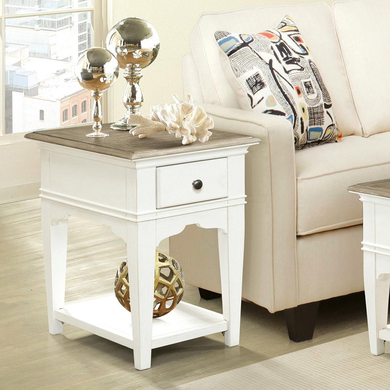 Riverside 59513 Myra Chairside Table