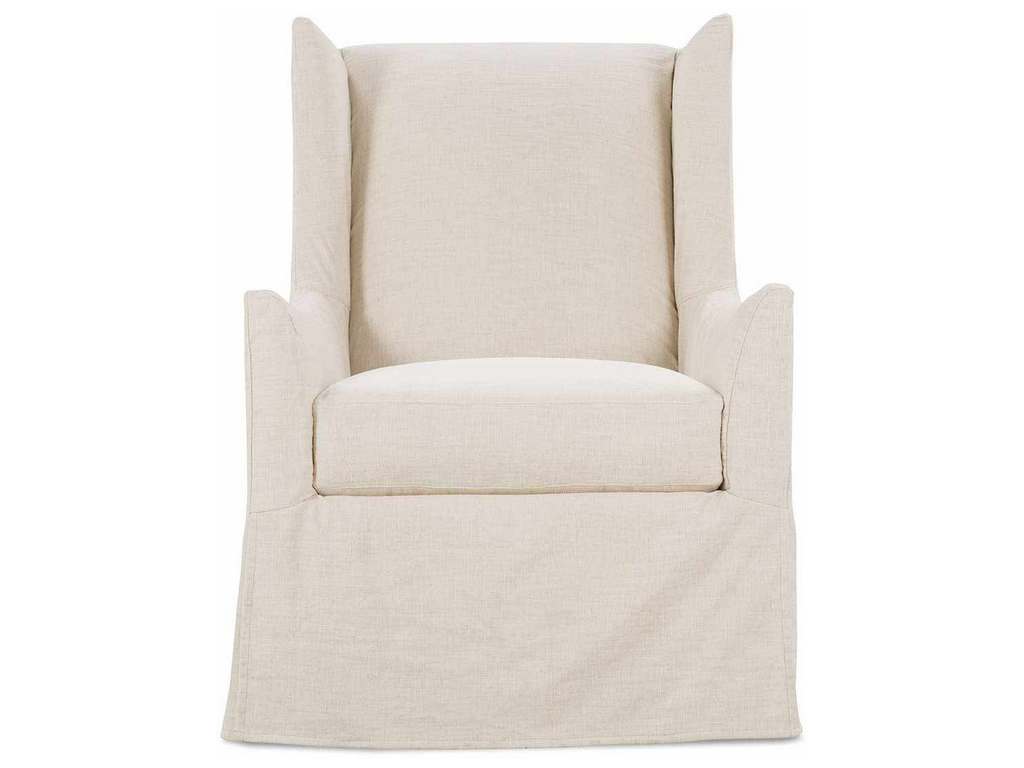 Rowe Ellory-SLIP-016  Ellory Slipcover Swivel Chair