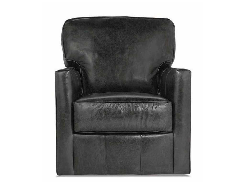 Rowe P340-L-016  Evan Leather Swivel Chair