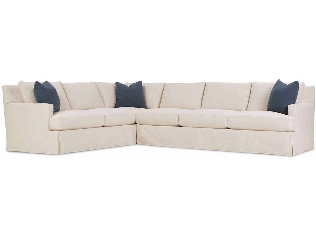 Rowe laney-SLIP-SECT  Laney Slipcover Sectional Sofa