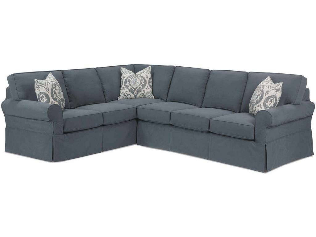 Rowe C396-Sect  Masquerade Slipcover Sectional Sofa