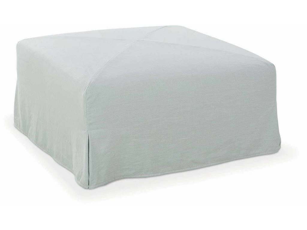 Rowe Miles-SLIP-005  Miles Slipcover Ottoman