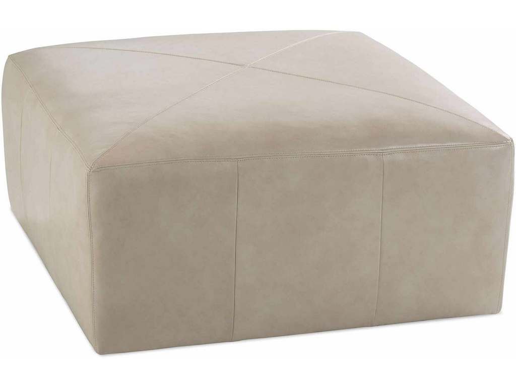 Rowe Miles-L-005  Miles Leather Ottoman