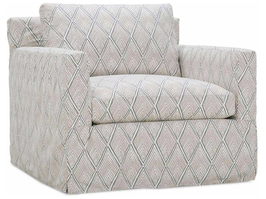Rowe Sylvie-SLIP-016  Sylvie Slip Swivel Chair