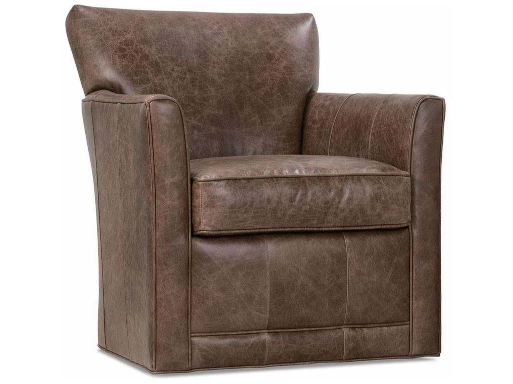 Rowe C181-L-016  Times Square Leather Swivel Chair