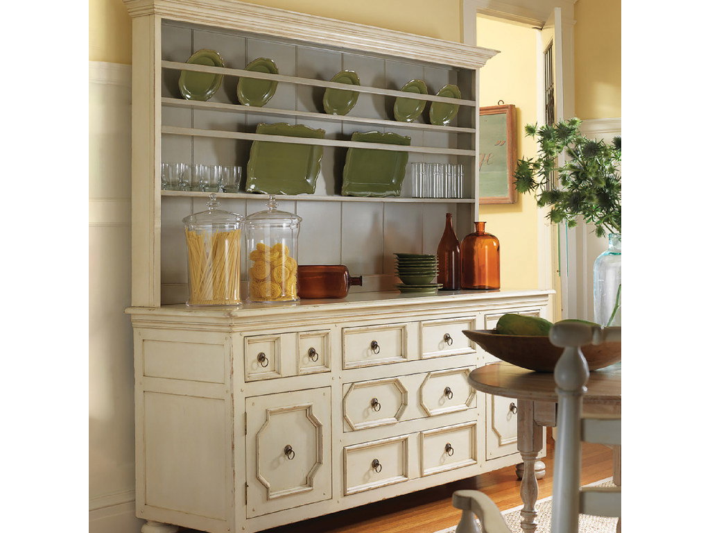 Somerset Bay SB130-R  Sag Harbor Sideboard with Rack