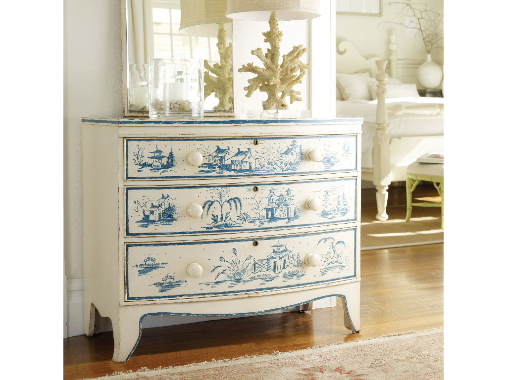 Somerset Bay SB167  Topsail Bowfront Chest Medium