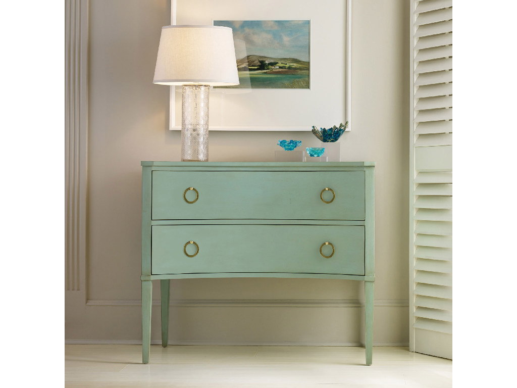 Somerset Bay SBT267  Two Drawer Concave Side Chest