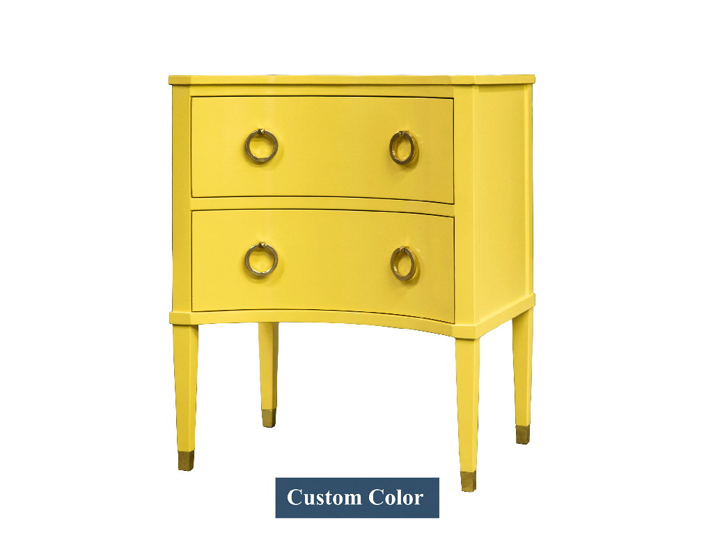 Somerset Bay SBN266  Transitional Concave Nightstand