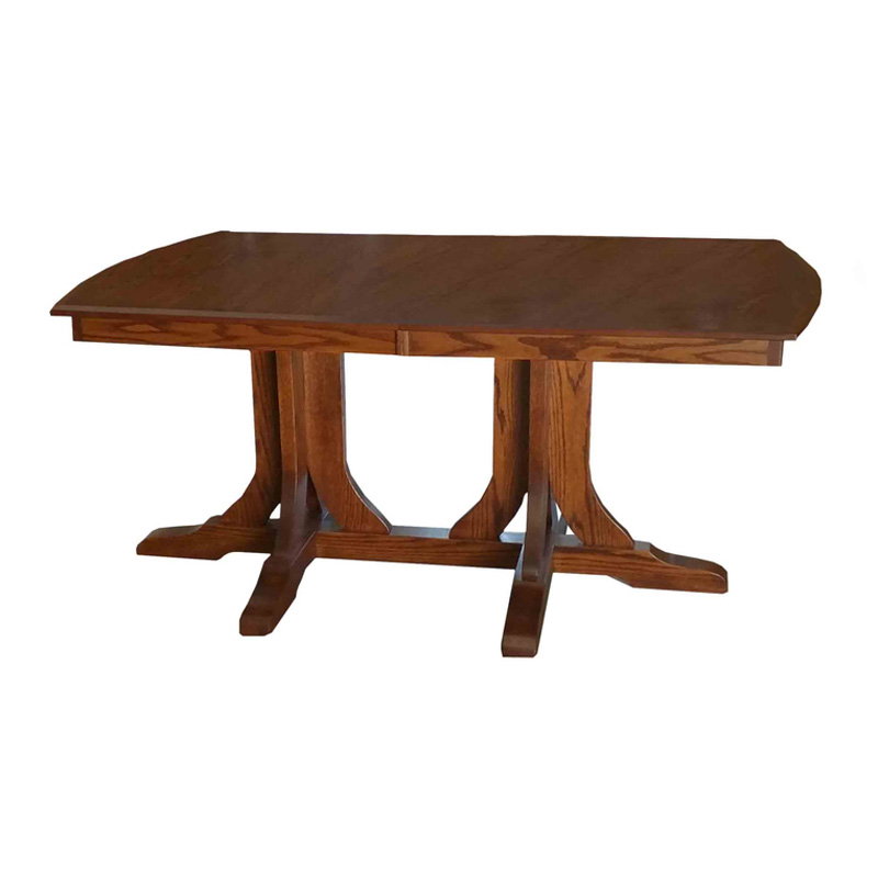 Still Fork 11RD42060 Pedestal Tables Laurel Double Pedestal Table