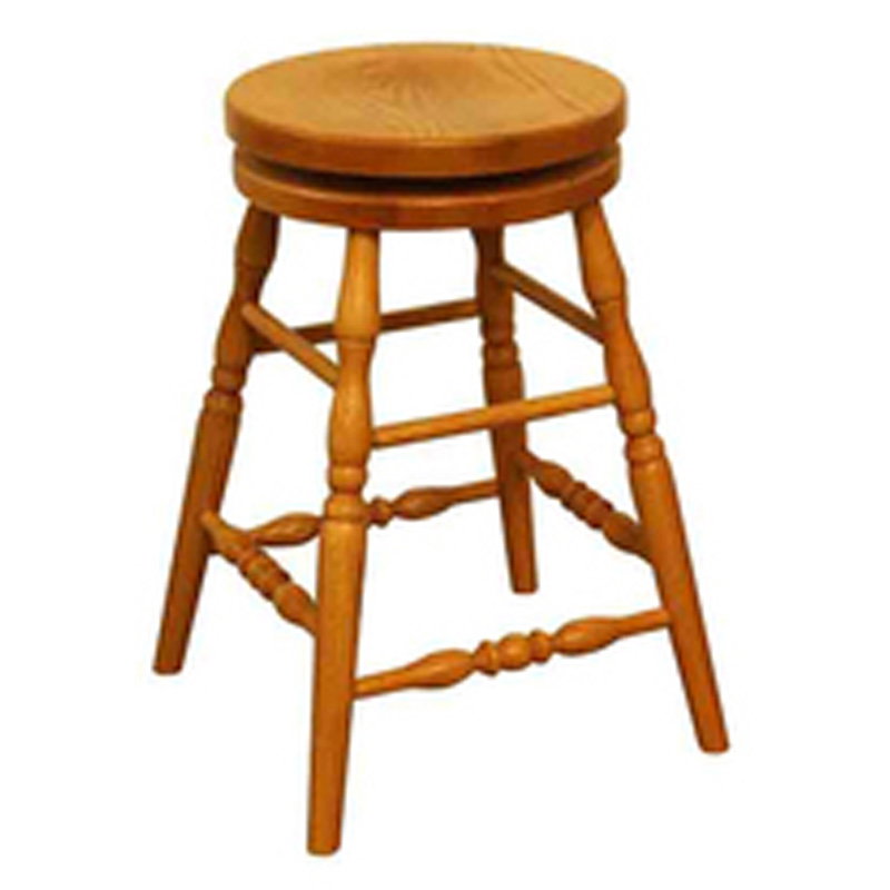 Still Fork 210014 Backless Stools Turned Leg 24 inch Still Fork 210014 Backless Stools Turned Leg 24 inch