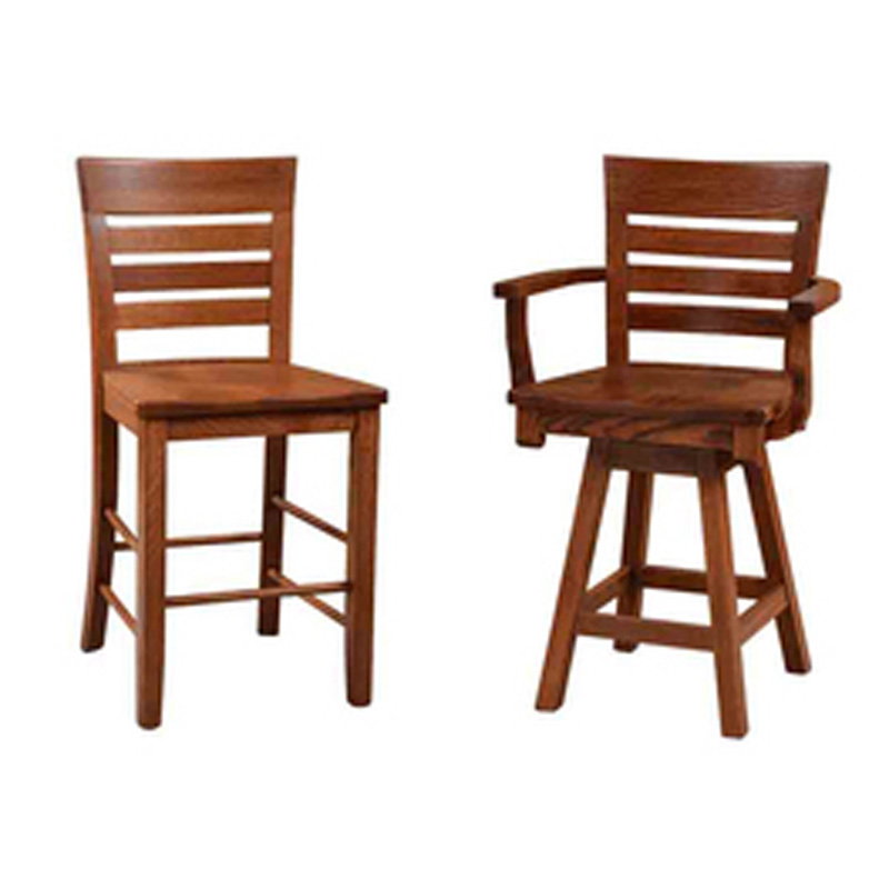 Still Fork 241278 Chairs and Stools Moran Ladder 24 inch Side Bar Chair