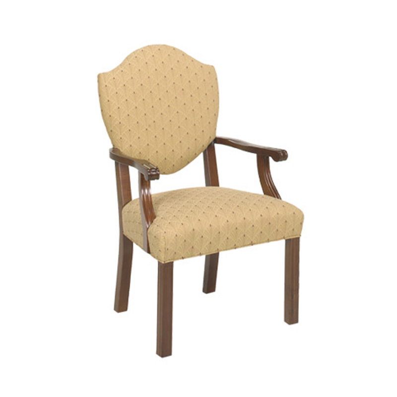 Style Upholstering 86 Occasional Shield Back Guest Chair