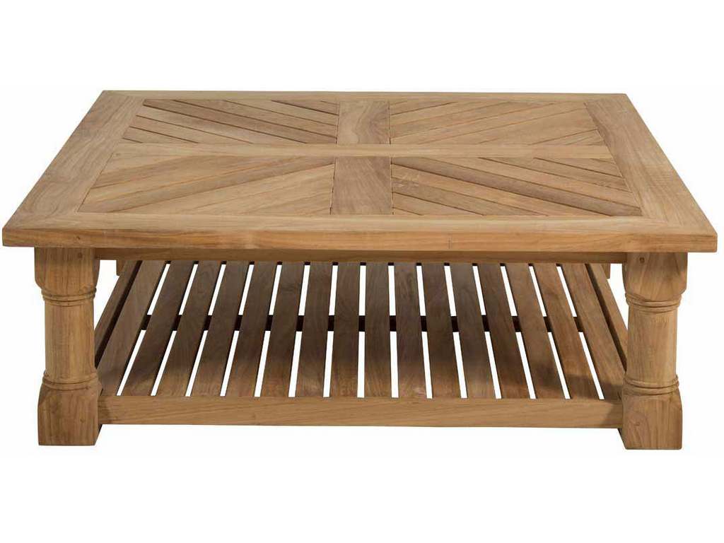 Summer Classics 2821  Lakeshore 48 inch Square Coffee Table