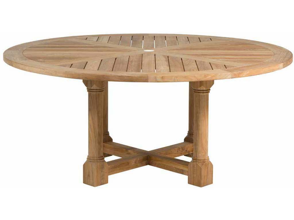 Summer Classics 2822  Lakeshore 72 inch Round Dining Table