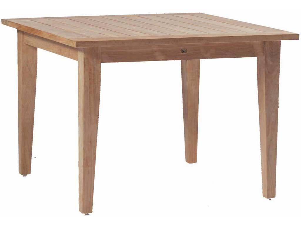 Summer Classics 2843 Club Teak 42 inch Square Farm Table