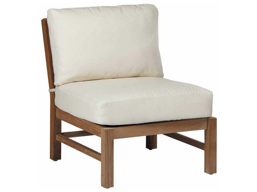 Summer Classics 2845 Club Teak Slipper Chair