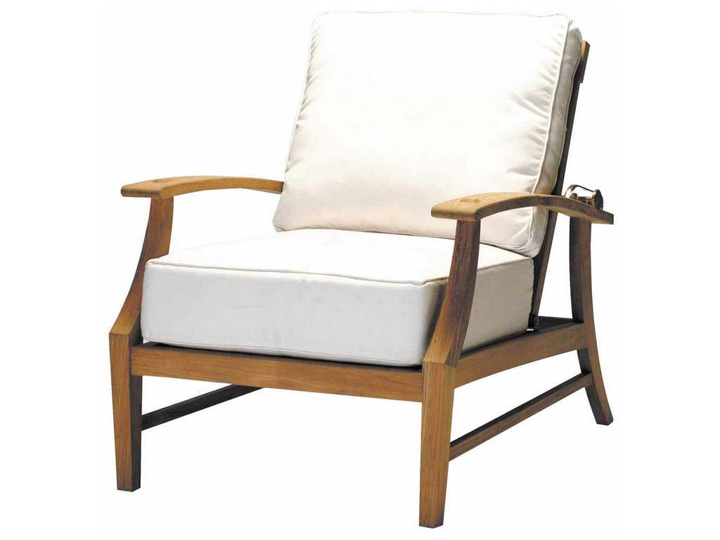 Summer Classics 2848 Croquet Teak Recliner
