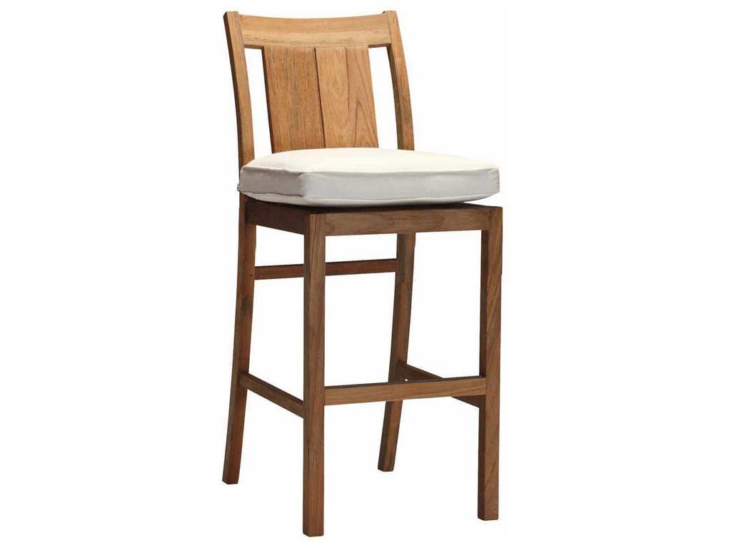 Summer Classics 2852 Croquet Teak Counter Stool